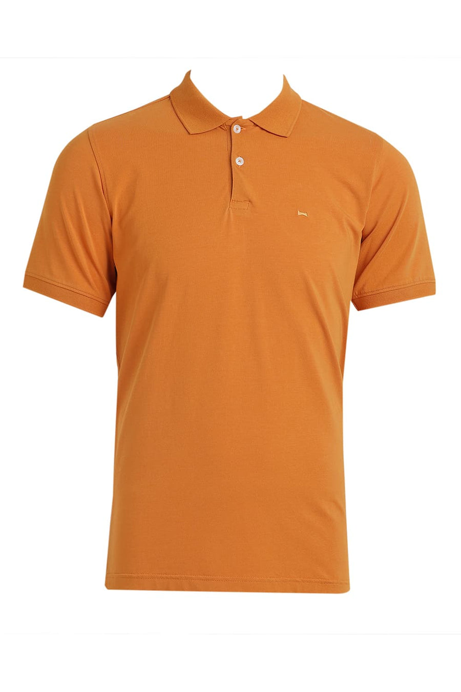 BASICS REGULAR FIT YAM COTTON STRETCH POLO T-SHIRT