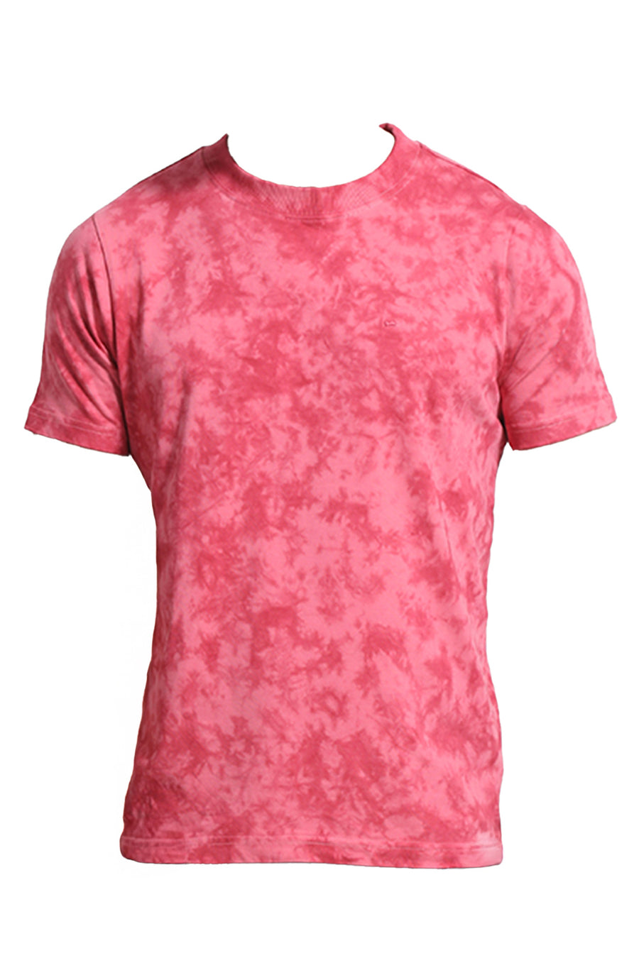 BASICS REGULAR FIT DESERT ROSE & GARNET ROSE COTTON CREW T-SHIRT