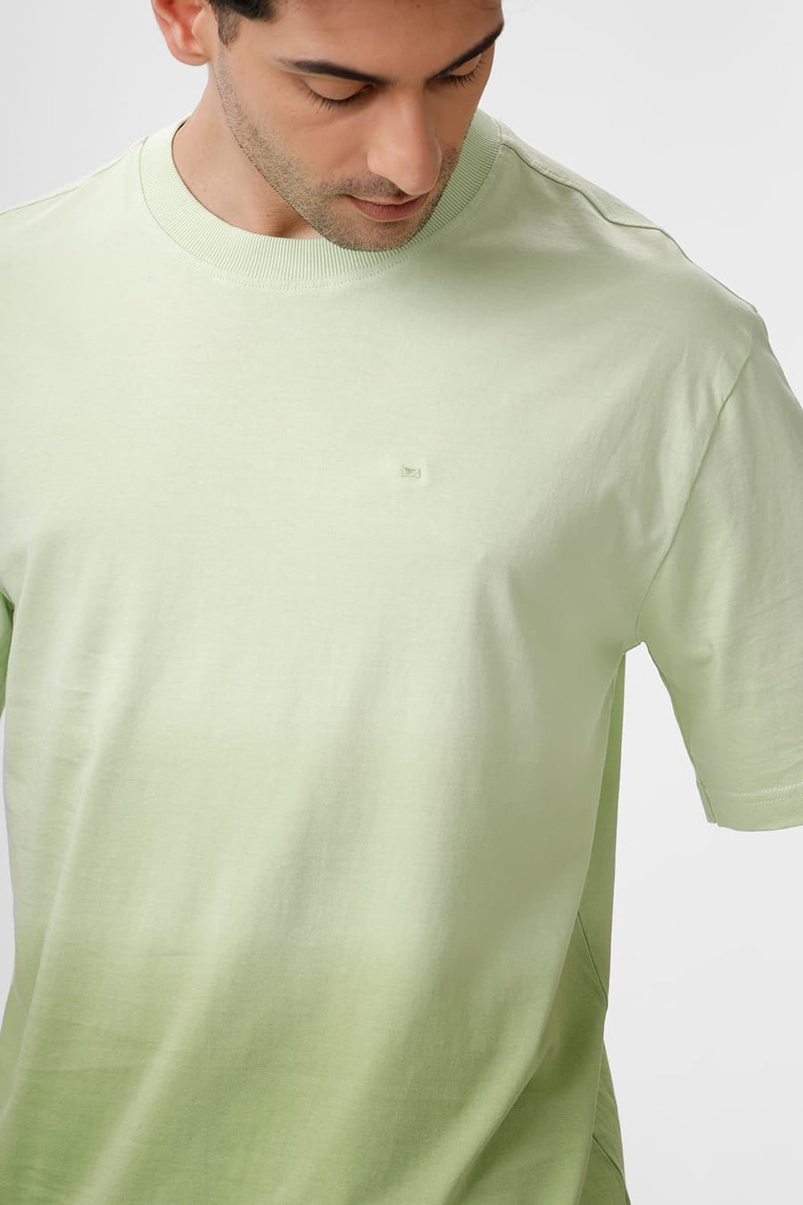 BASICS RELAXED FIT REED COTTON CREW T-SHIRT
