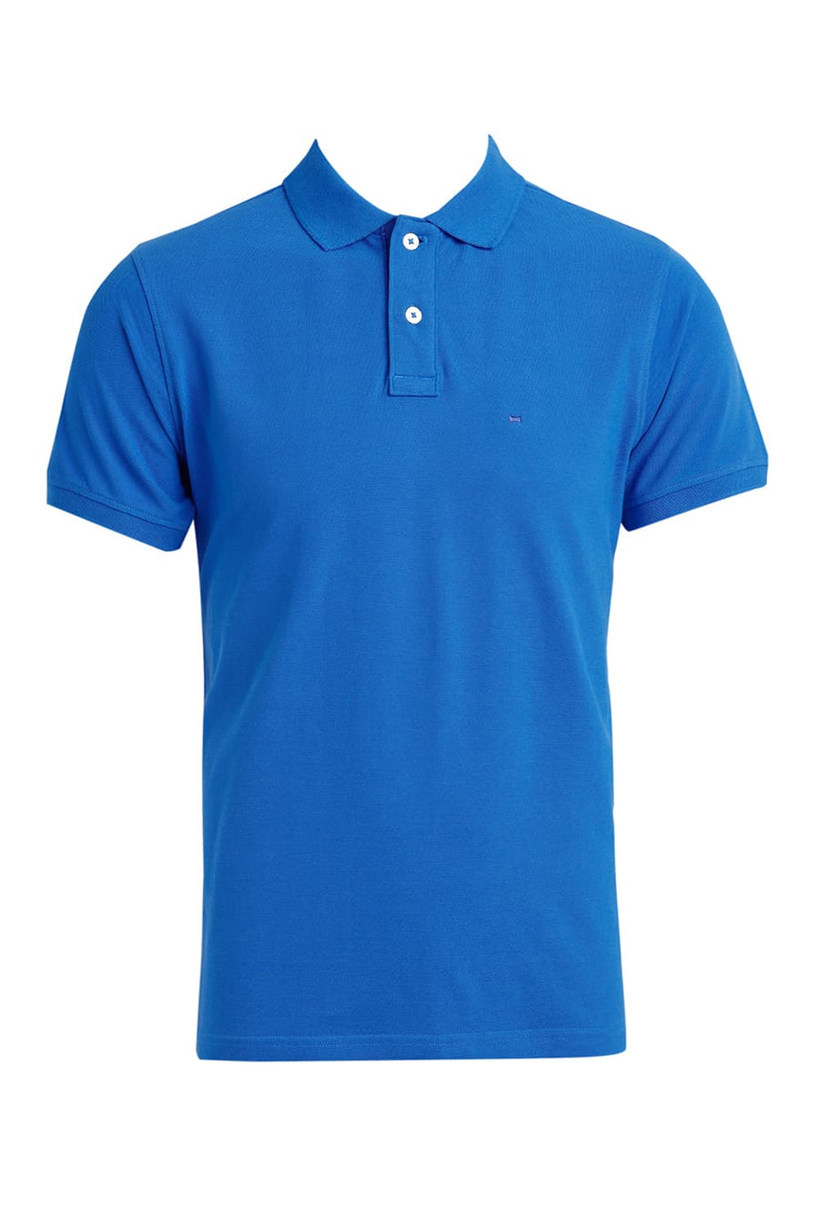 BASICS REGULAR FIT SKYDIVER COTTON POLO T-SHIRT