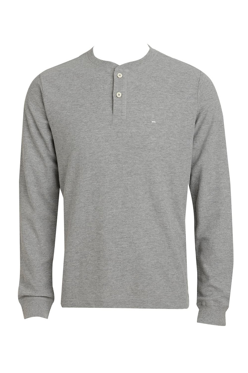REGULAR FIT COTTON POLYESTER HENELY T-SHIRT