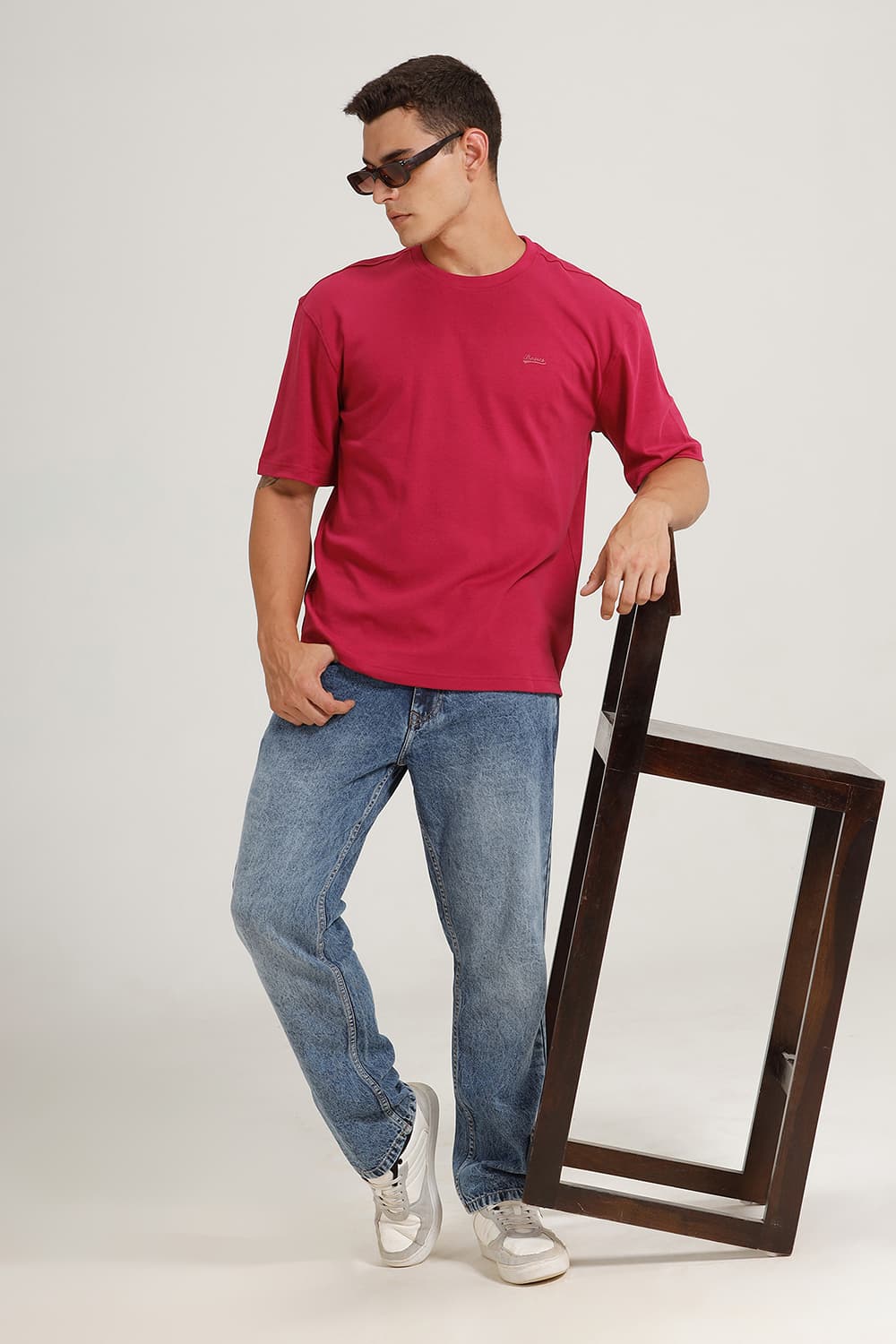 RELAXED FIT COTTON CREW T-SHIRT
