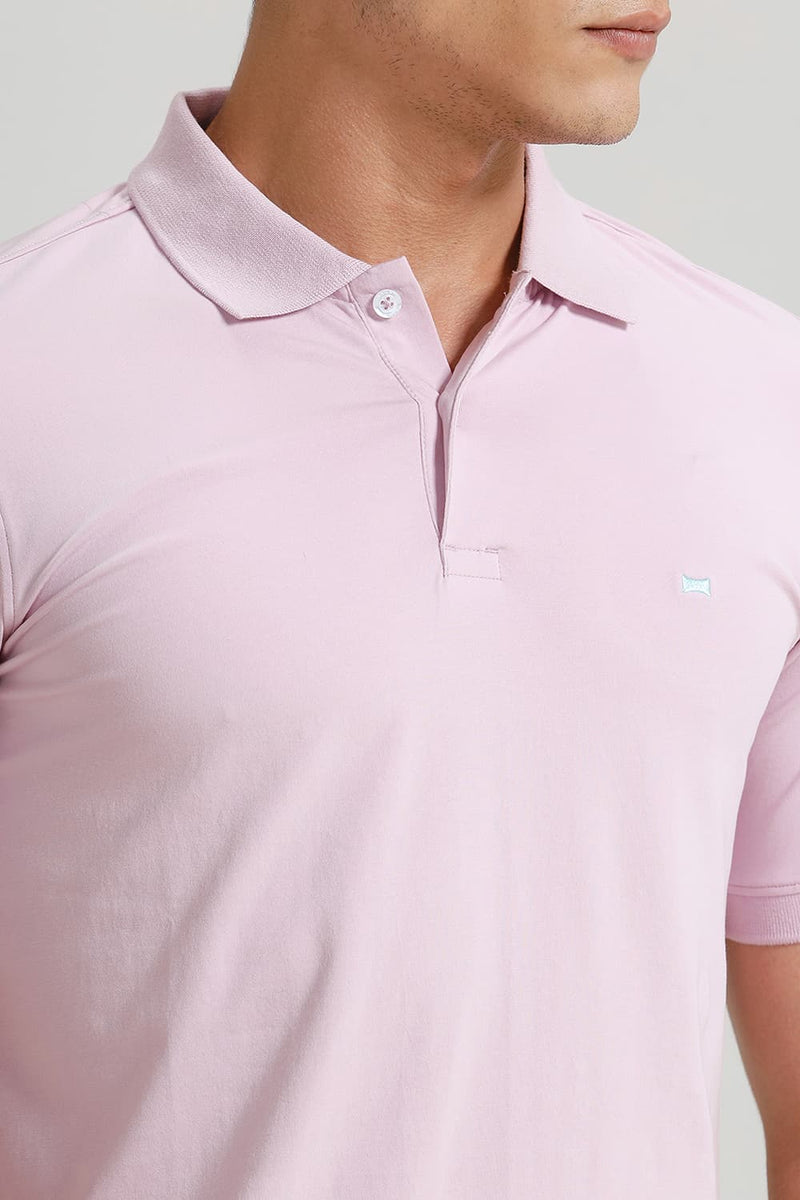 REGULAR FIT COTTON STRETCH POLO T-SHIRT