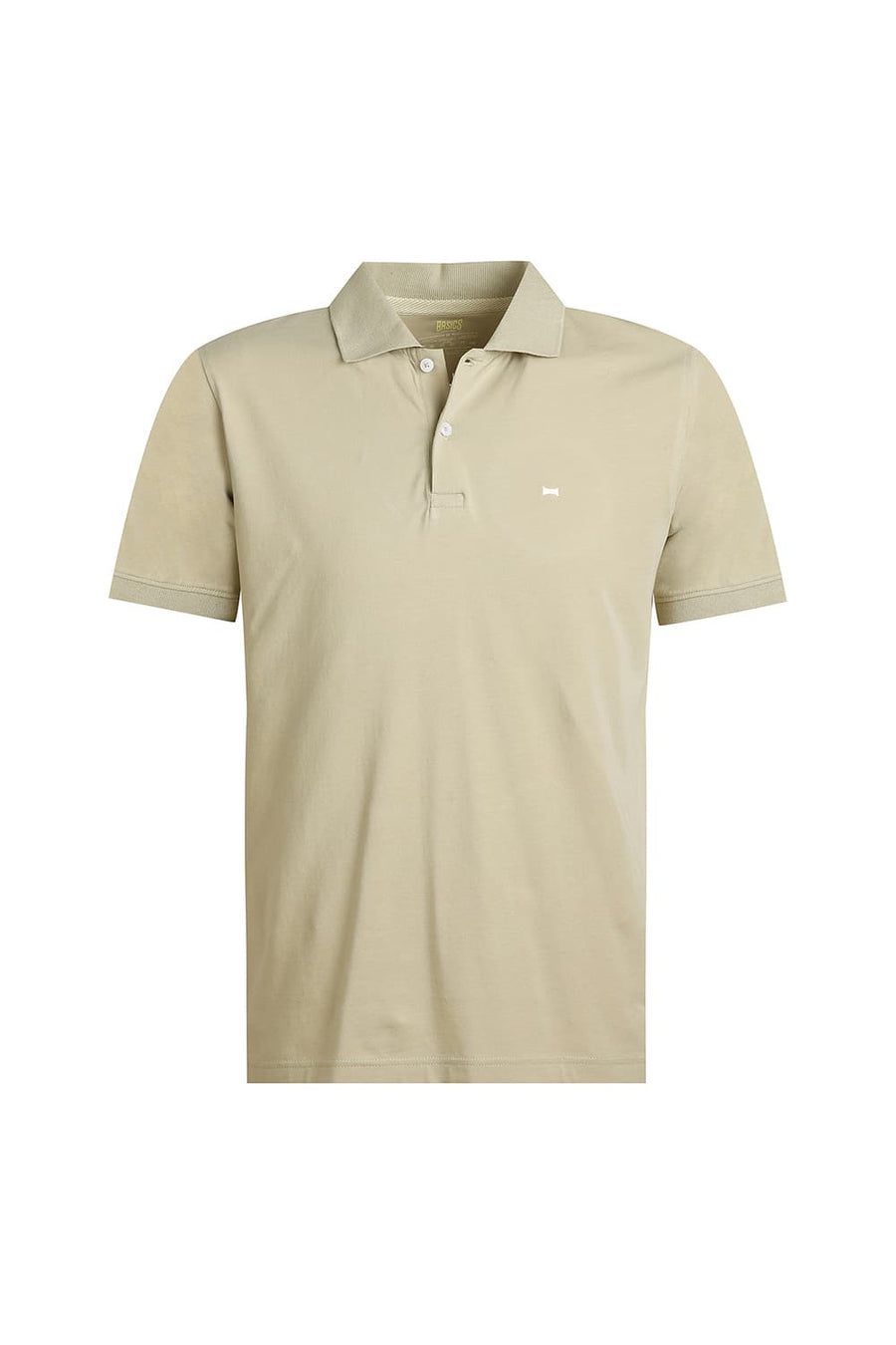 BASICS REGULAR FIT BAY WATER COTTON STRETCH POLO T-SHIRT