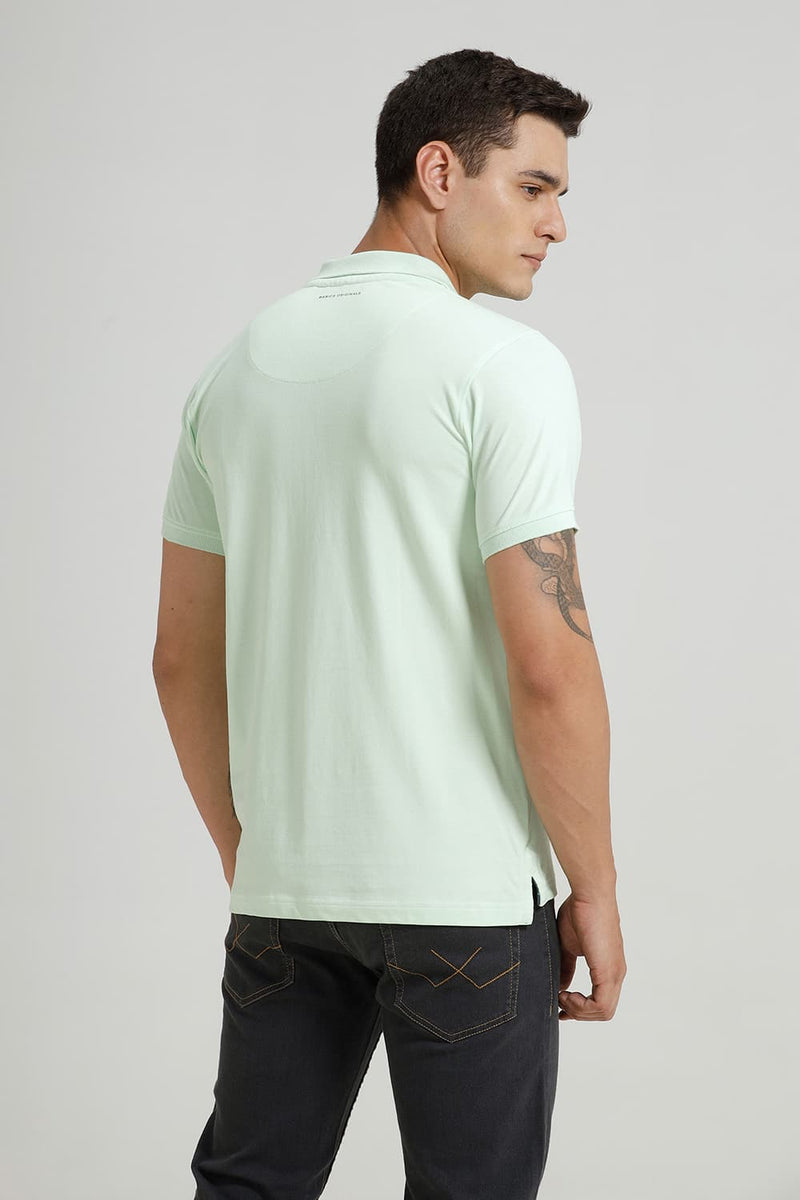 REGULAR FIT COTTON POLO T-SHIRT
