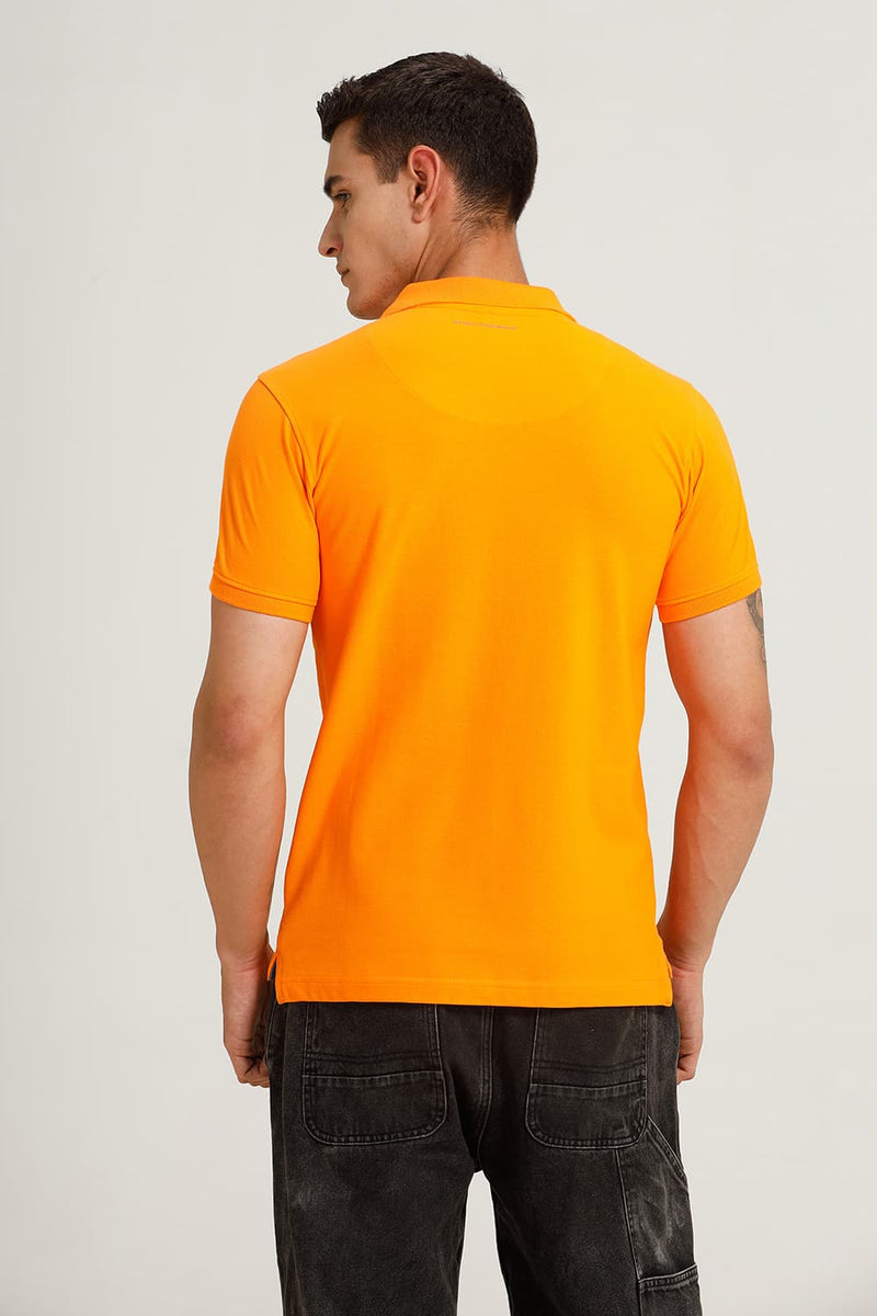 REGULAR FIT COTTON POLO T-SHIRT