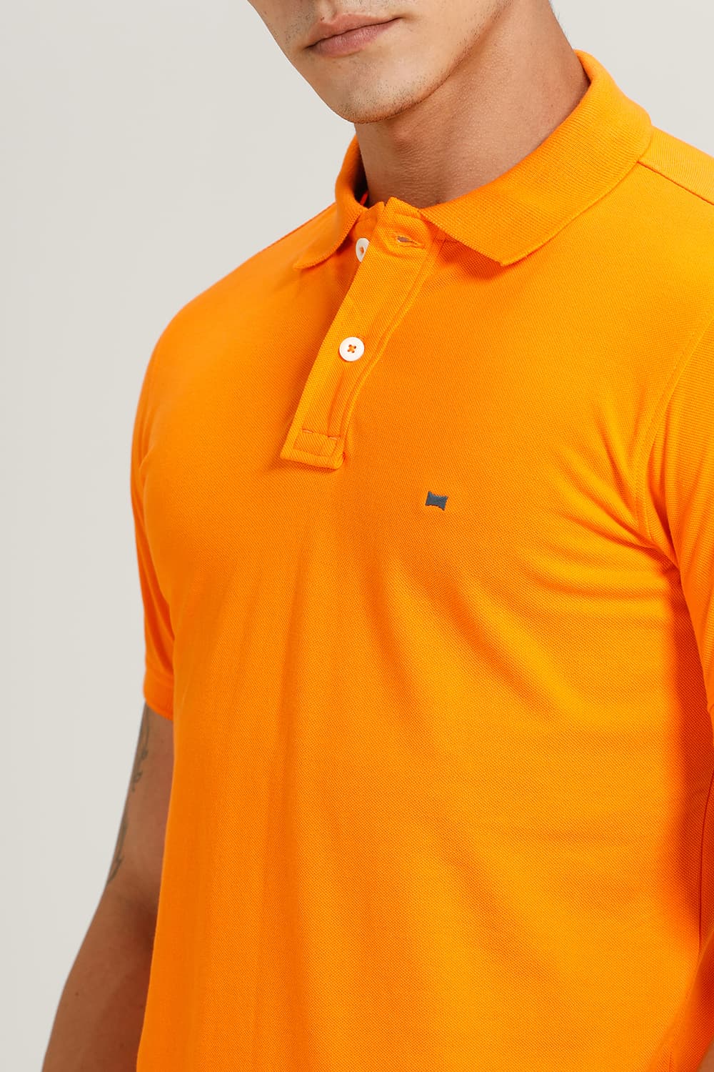 REGULAR FIT COTTON POLO T-SHIRT