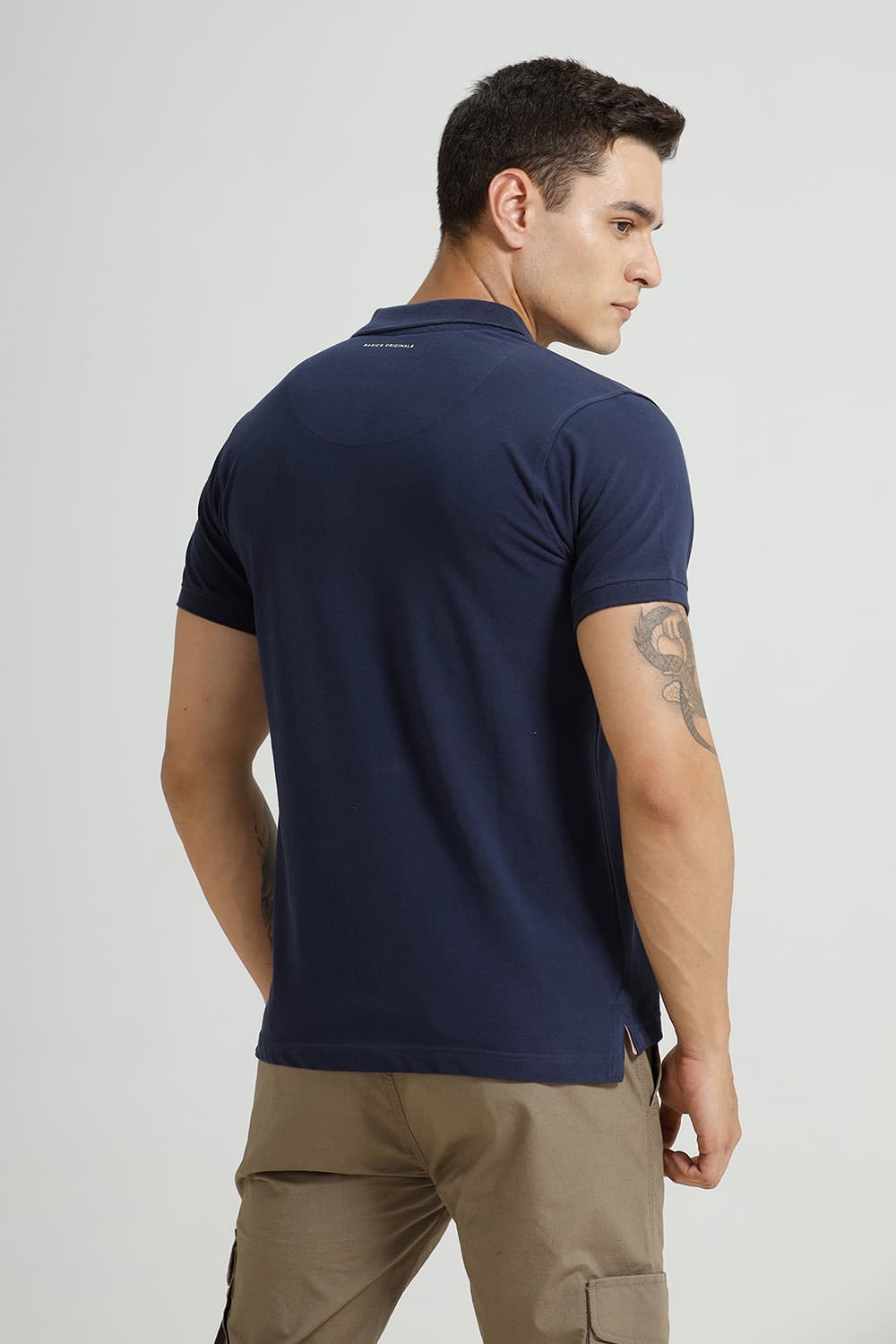 REGULAR FIT COTTON POLO T-SHIRT