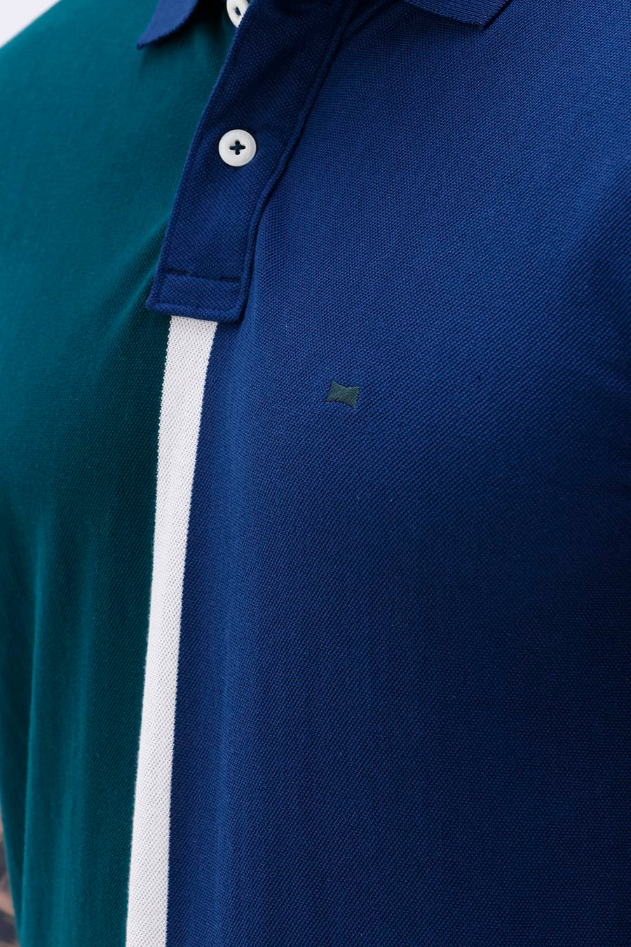 BASICS REGULAR FIT JUNE BUG COTTON POLO T-SHIRT